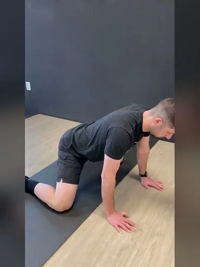 Frog Stretch exercise demonstration