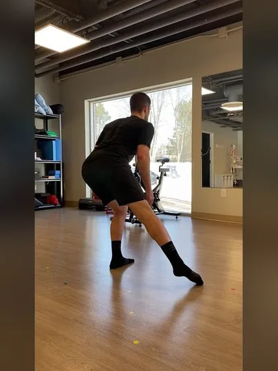 Single Leg Dynamic exercise demonstration