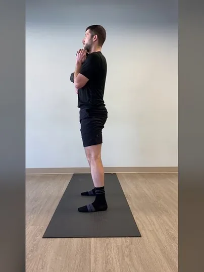 Goblet Squat exercise demonstration