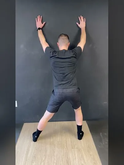 Standing Groin Stretch exercise demonstration