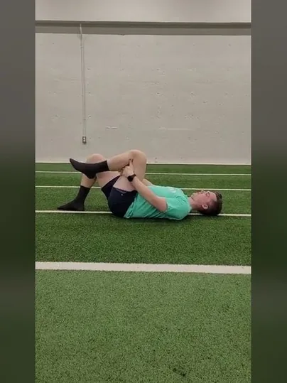 Hamstring Flossing exercise demonstration