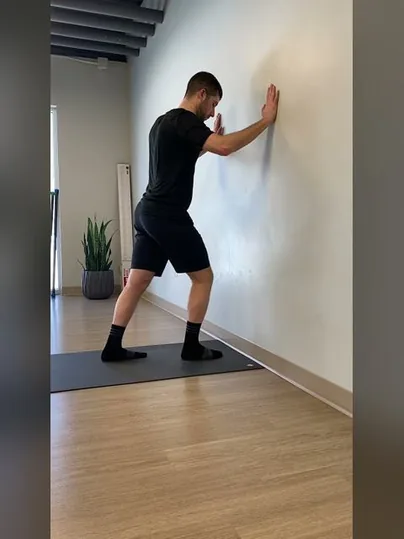 Soleus Stretch exercise demonstration