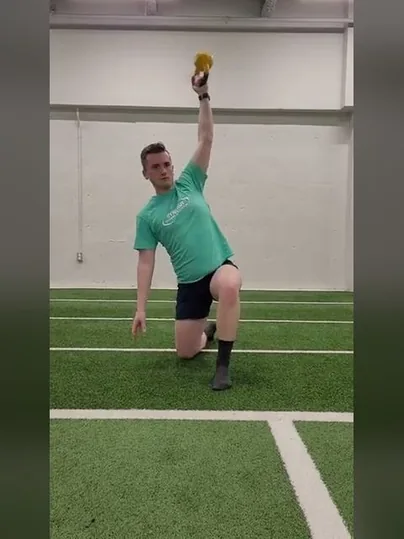 Kettlebell Windmills exercise demonstration