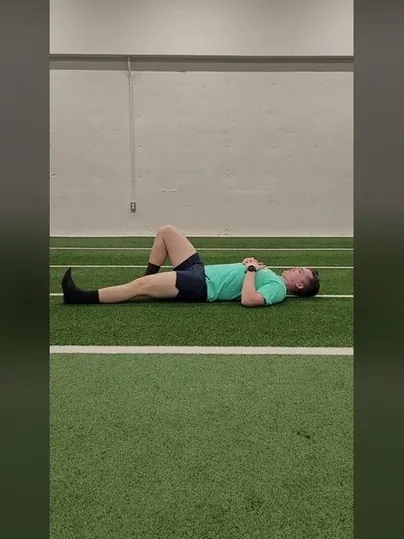 Heel Slides exercise demonstration