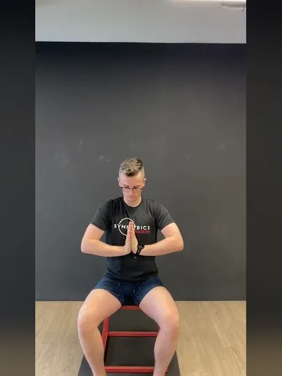 Prayer Stretch exercise demonstration