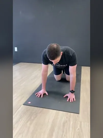Walking Plank exercise demonstration