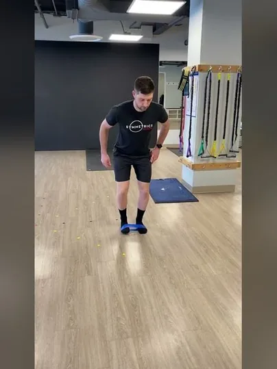 Banded Lateral Walks exercise demonstration
