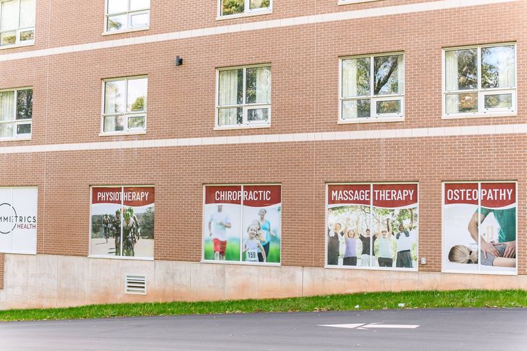 The Symmetrics Health clinic exterior in Charlottetown